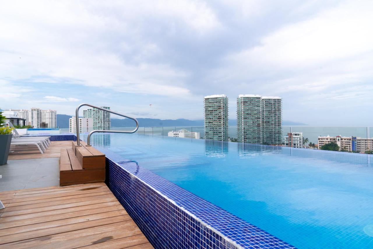 ¡Hermoso Condo Con Espectacular Vista A La Bahia!! Пуэрто-Вальярта Экстерьер фото