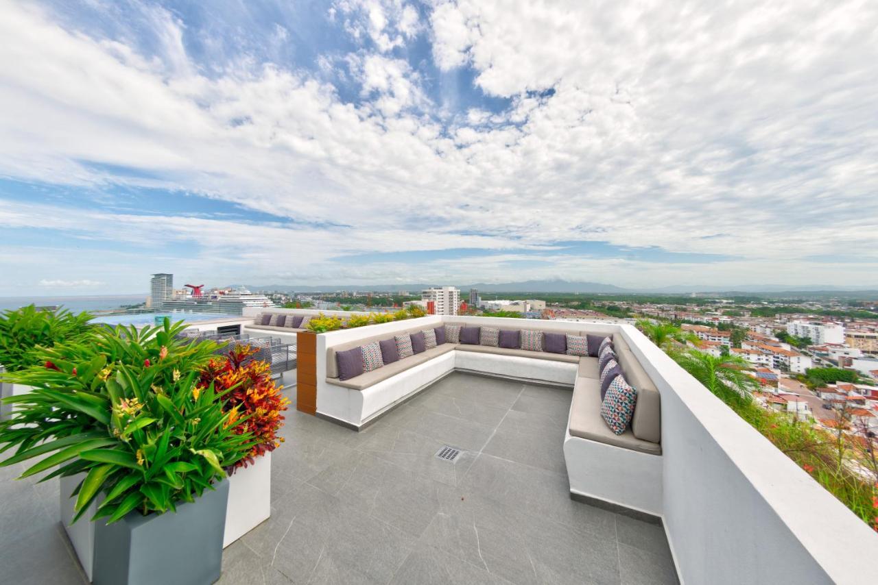 ¡Hermoso Condo Con Espectacular Vista A La Bahia!! Пуэрто-Вальярта Экстерьер фото