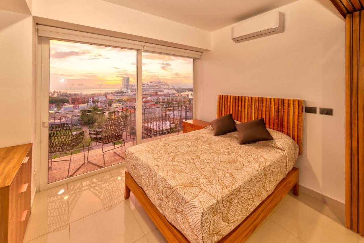 ¡Hermoso Condo Con Espectacular Vista A La Bahia!! Пуэрто-Вальярта Экстерьер фото