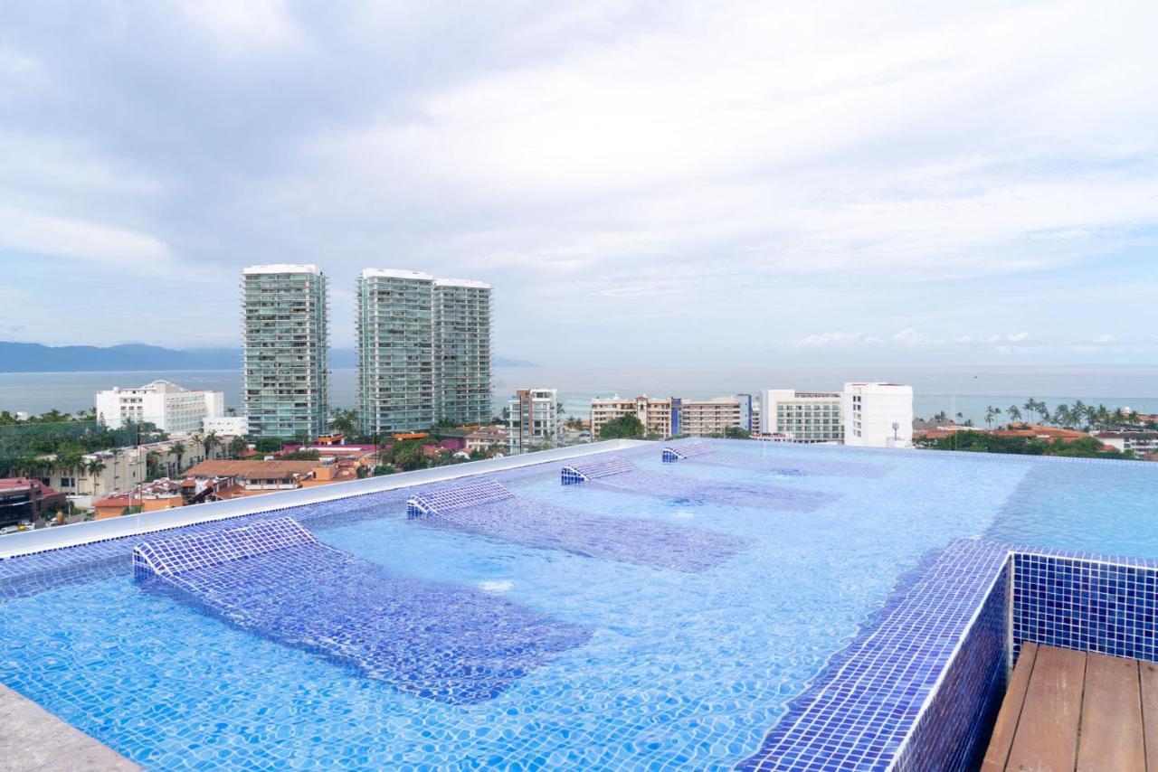 ¡Hermoso Condo Con Espectacular Vista A La Bahia!! Пуэрто-Вальярта Экстерьер фото