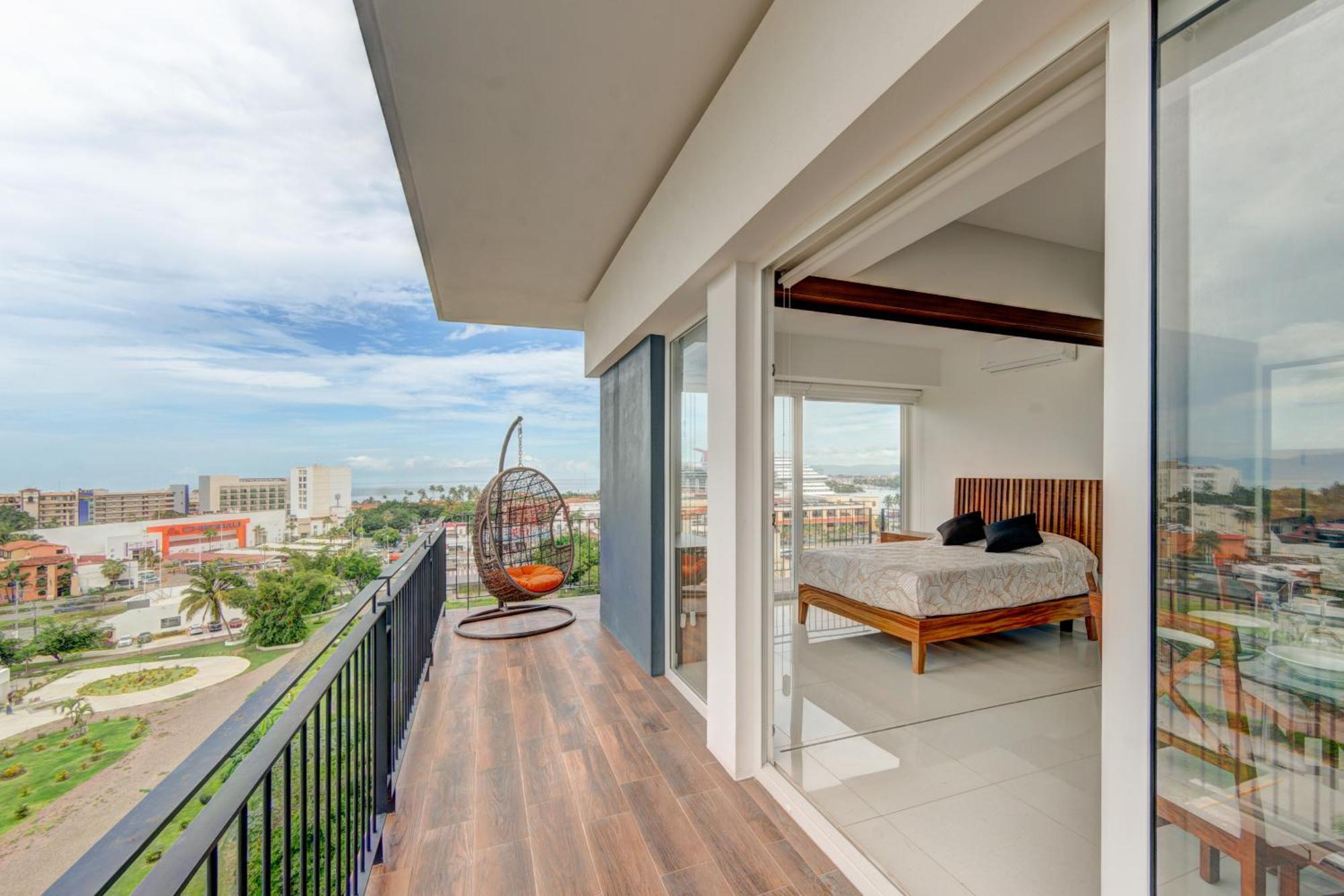 ¡Hermoso Condo Con Espectacular Vista A La Bahia!! Пуэрто-Вальярта Экстерьер фото